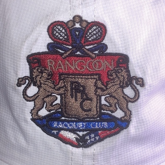 NWT Imperial Rangoon Racquet Club Golf Hat White - Picture 2 of 8